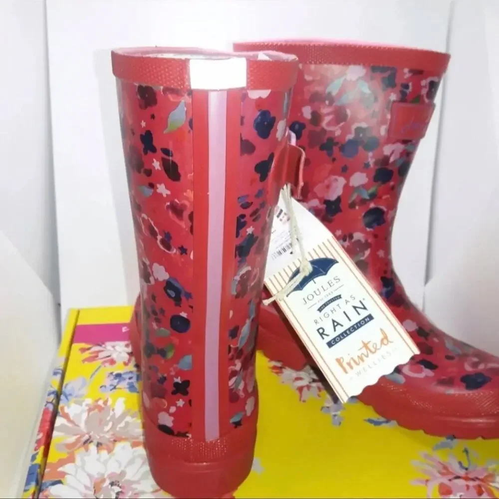 Joules Welly Girls Rain Boots